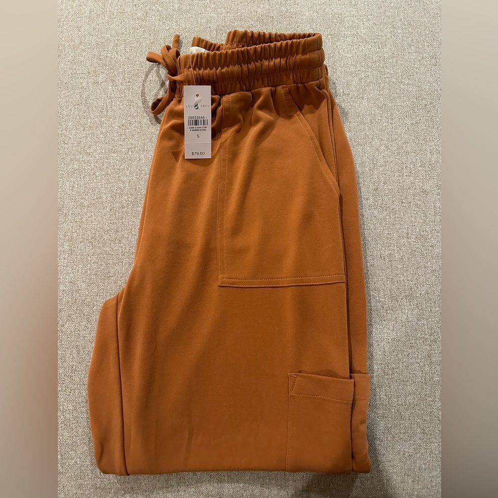 NWT Loft Lou & Grey Sandwash Joggers, Small